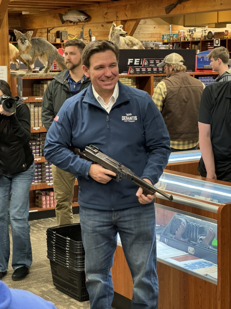 Inside Shooters Outpost gun store